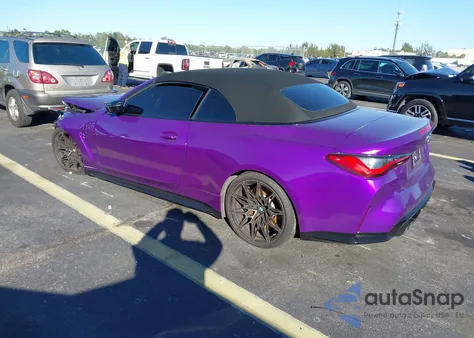 2024 BMW M4 Competition xDrive z USA, uszkodzony, nr VIN WBS33BA06RCR85343